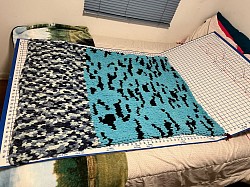 Blue kid blanket