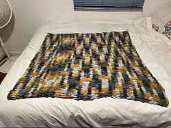 Brown kid blanket