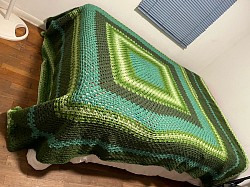 Green blanket ( full)