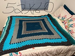 Teal blanket