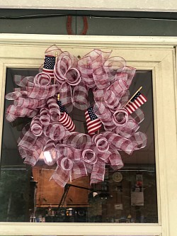 4th of July wreath