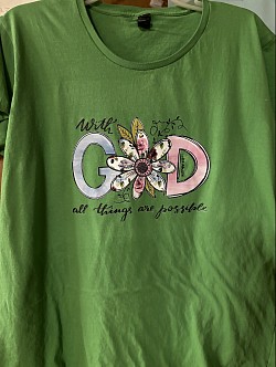 With God tshirt